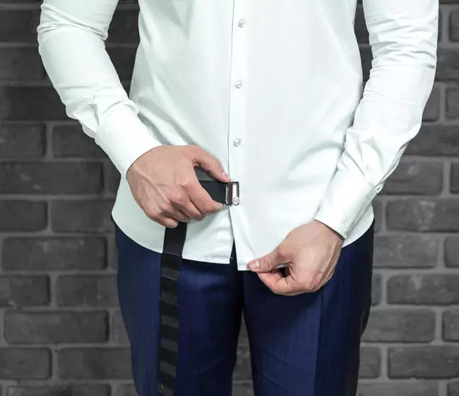 TUZECH Shirt Garter Tucker Belt For Men/Women - Shirt Stays In