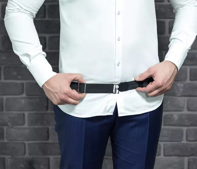Needy.lk - Tucker – Shirt Stay Belt / Clips Rs.990/= only Now Available  Needy.lk Designed for both Men & Women Keep your shirt tucked in at all  times Elastic tension